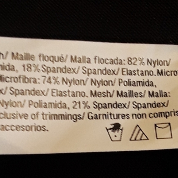 Maidenform Flocked Mesh Corset, Black, Size Small. - Picture 6 of 10